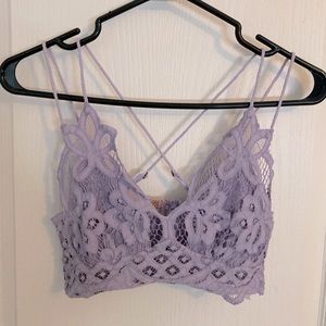 Free People Lavender Bralette